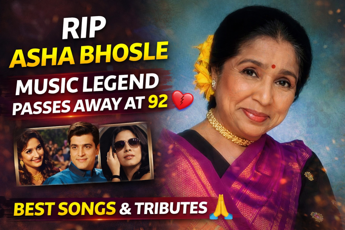 Legendary Singer Asha Bhosle Passes Away